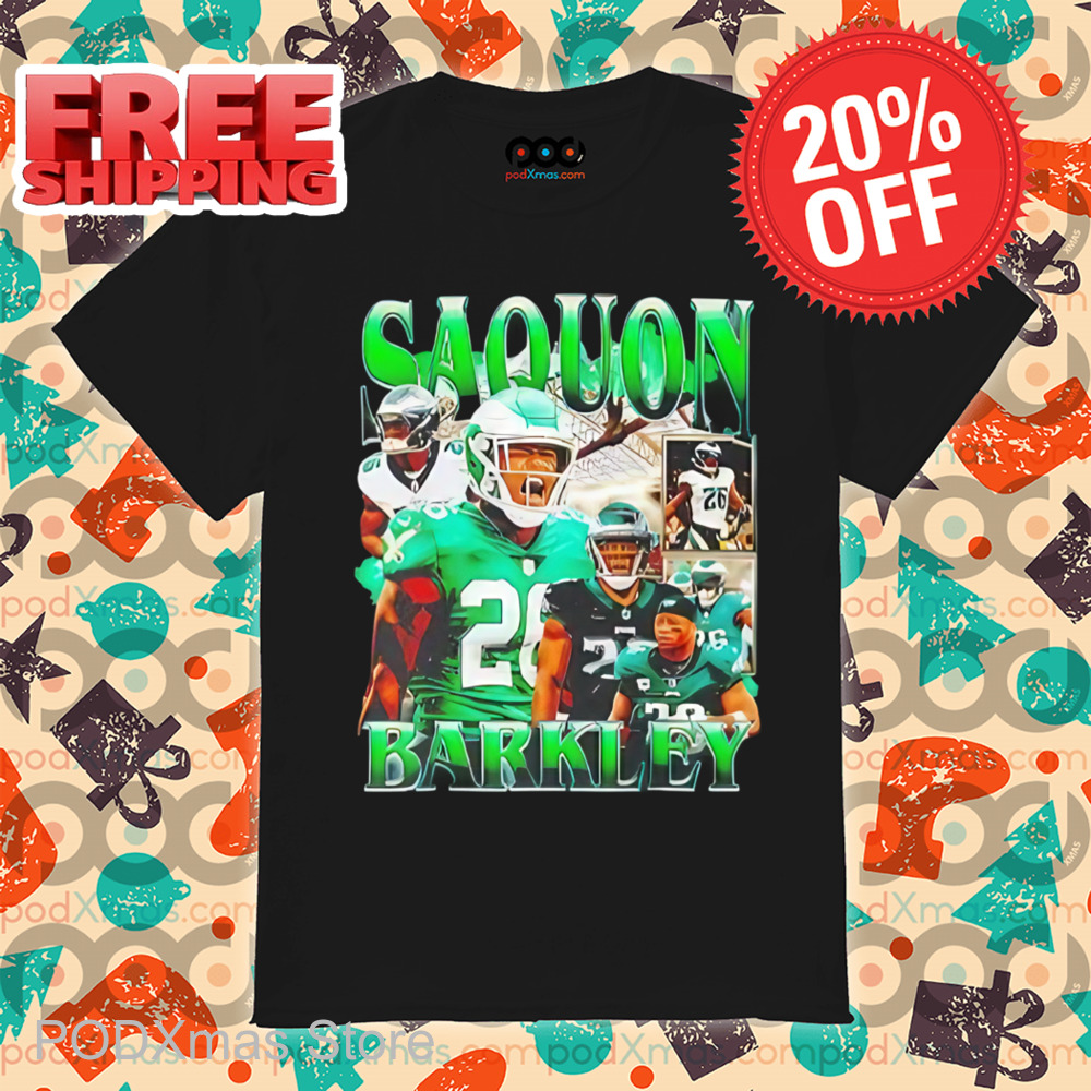 Saquon Barkley Philadelphia Eagles NFL Bootleg Shirt