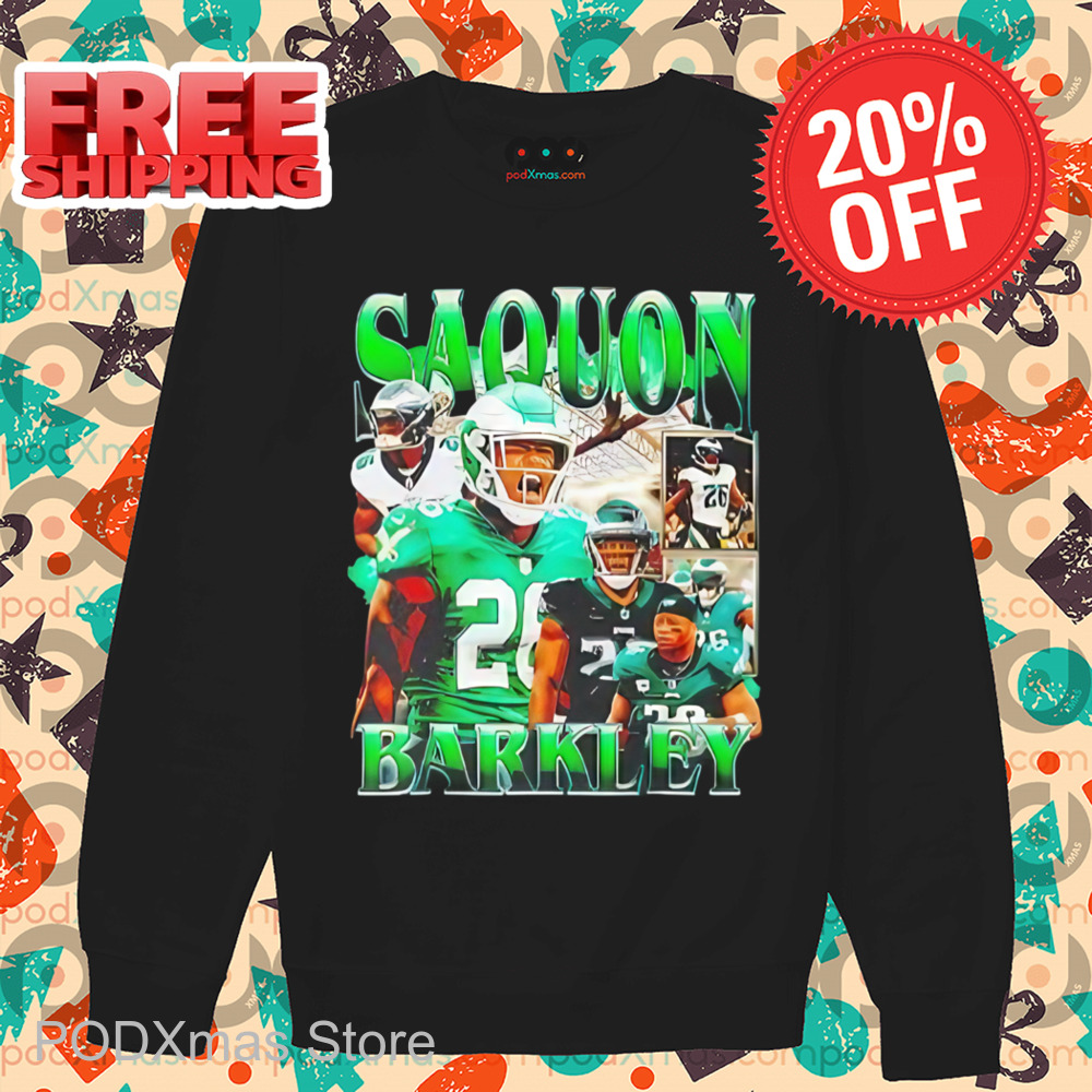 Saquon Barkley Philadelphia Eagles NFL Bootleg Shirt