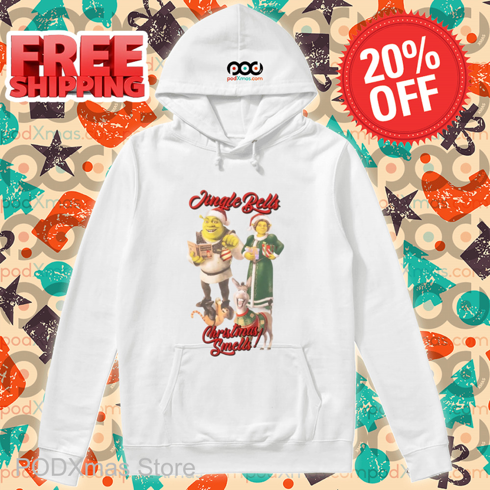 Shrek Jingle Bells Christmas Smells 2024 Shirt