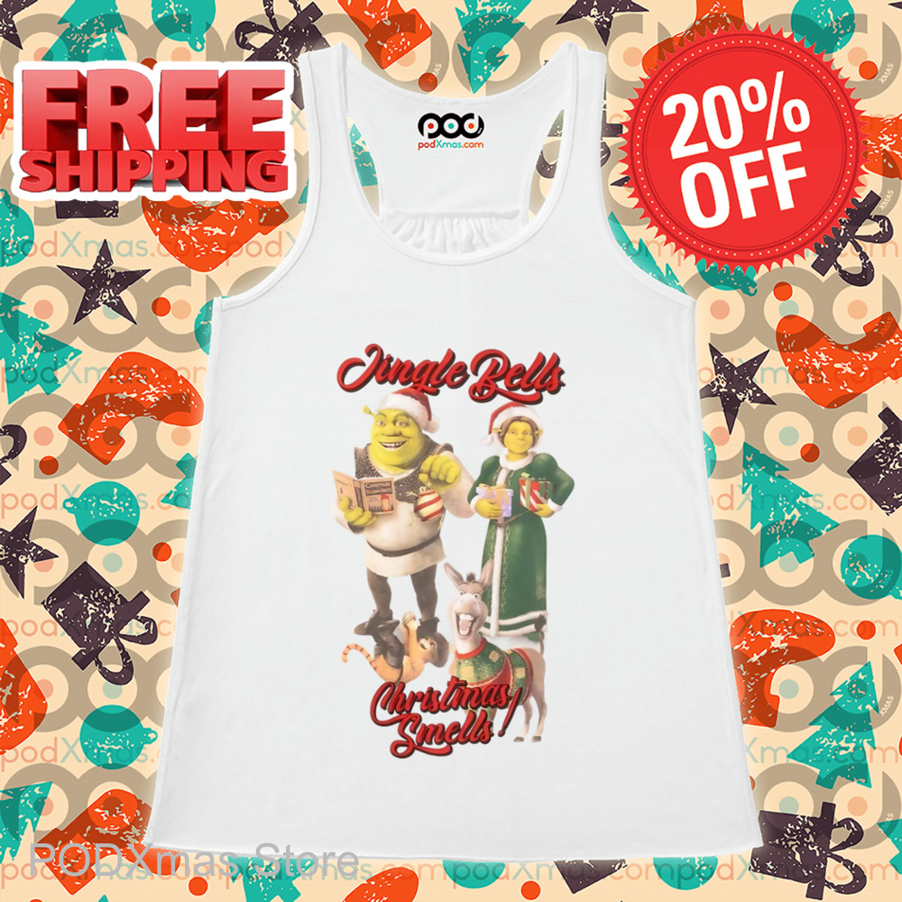 Shrek Jingle Bells Christmas Smells 2024 Shirt