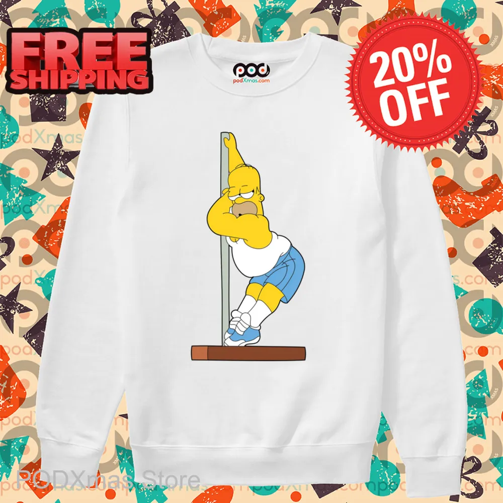 Simpsons Homer Pole Dance The Simpsons Shirt