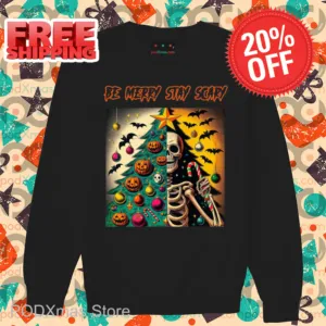 Skeleton Be Merry Stay Scary Shirt