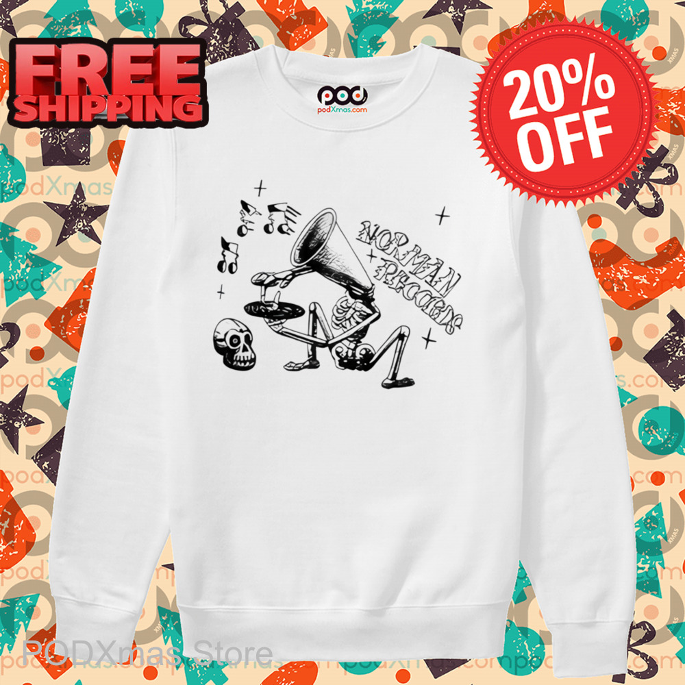 Skeleton Norman Records Shirt