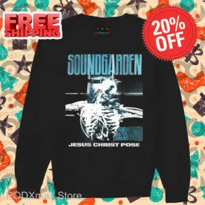 Skeleton Soundgarden Jesus Christ Pose Shirt