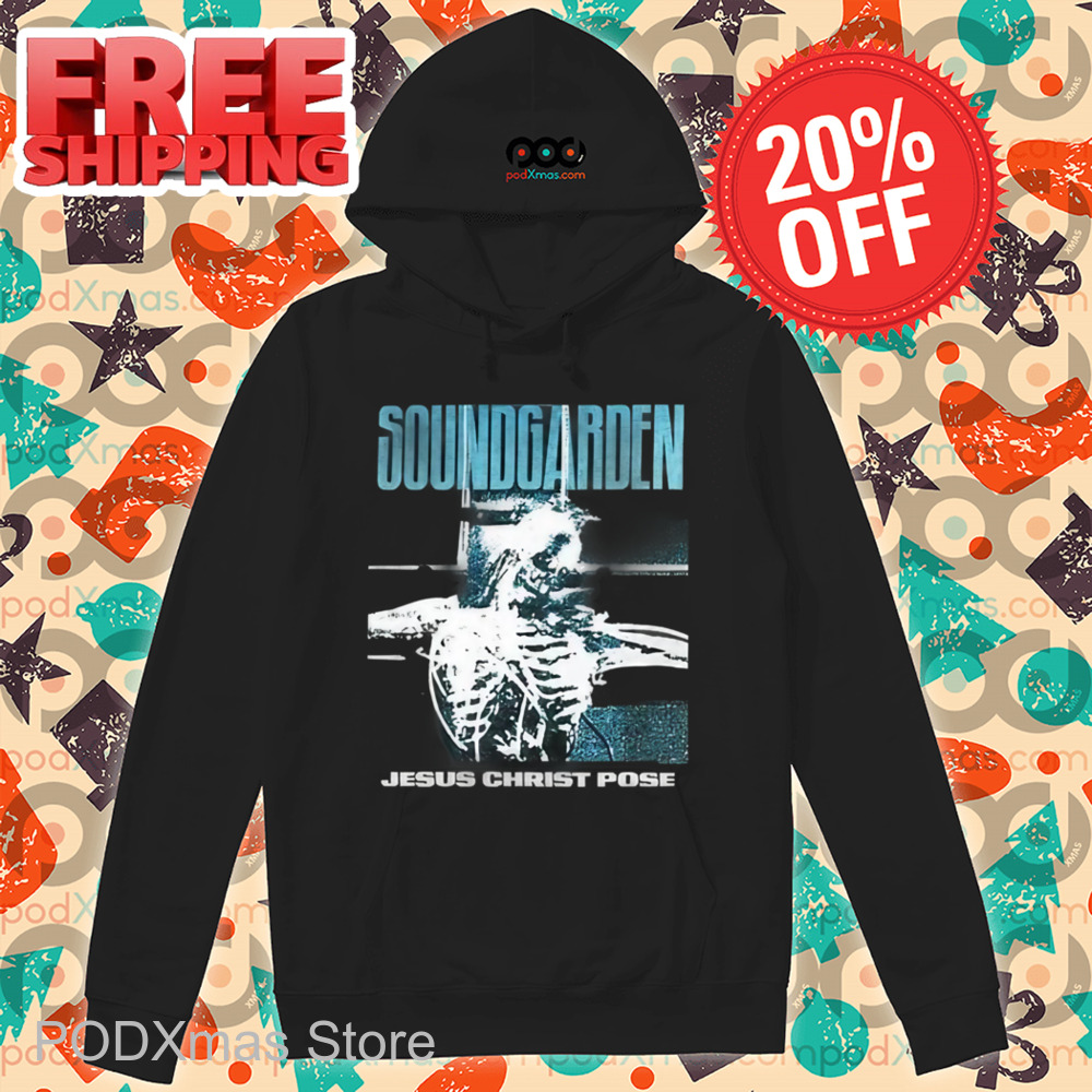 Skeleton Soundgarden Jesus Christ Pose Shirt