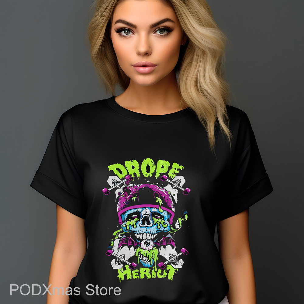 Skull DropE Heriot Graphic Shirt