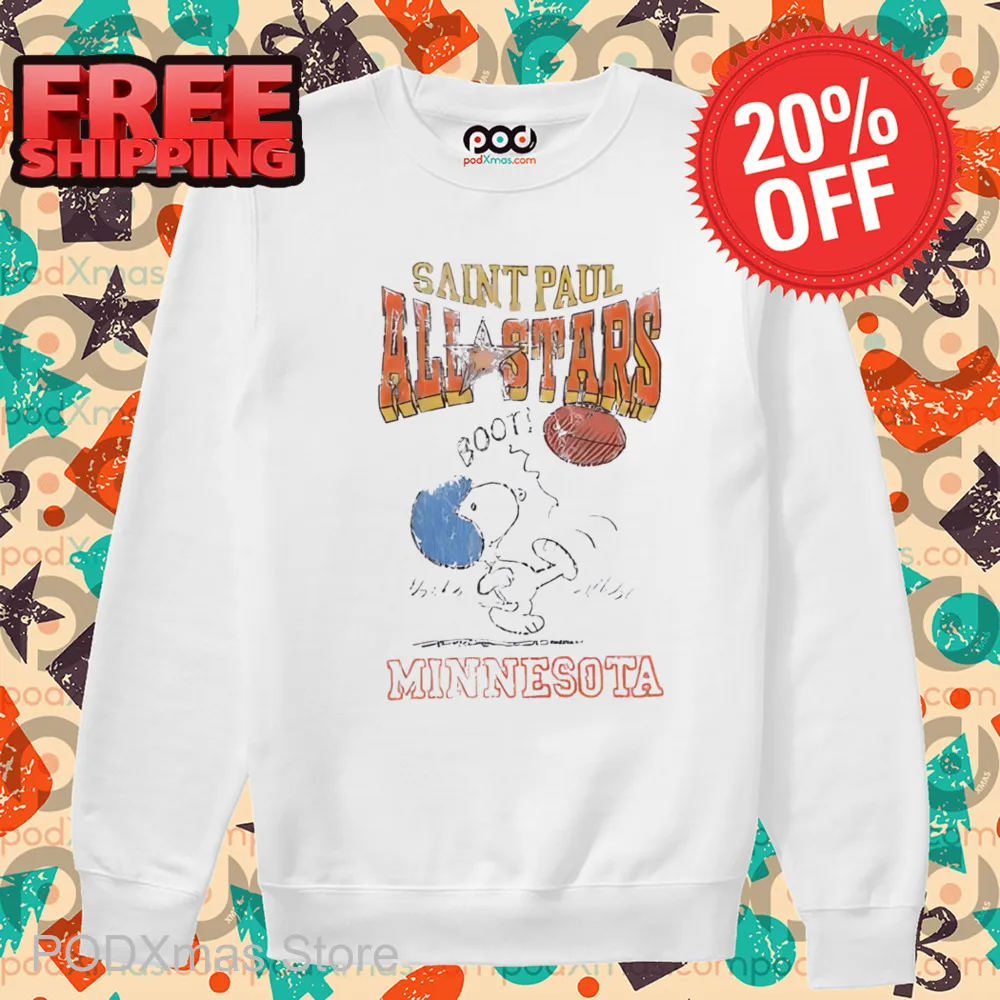 Snoopy All Stars Minnesota Shirt