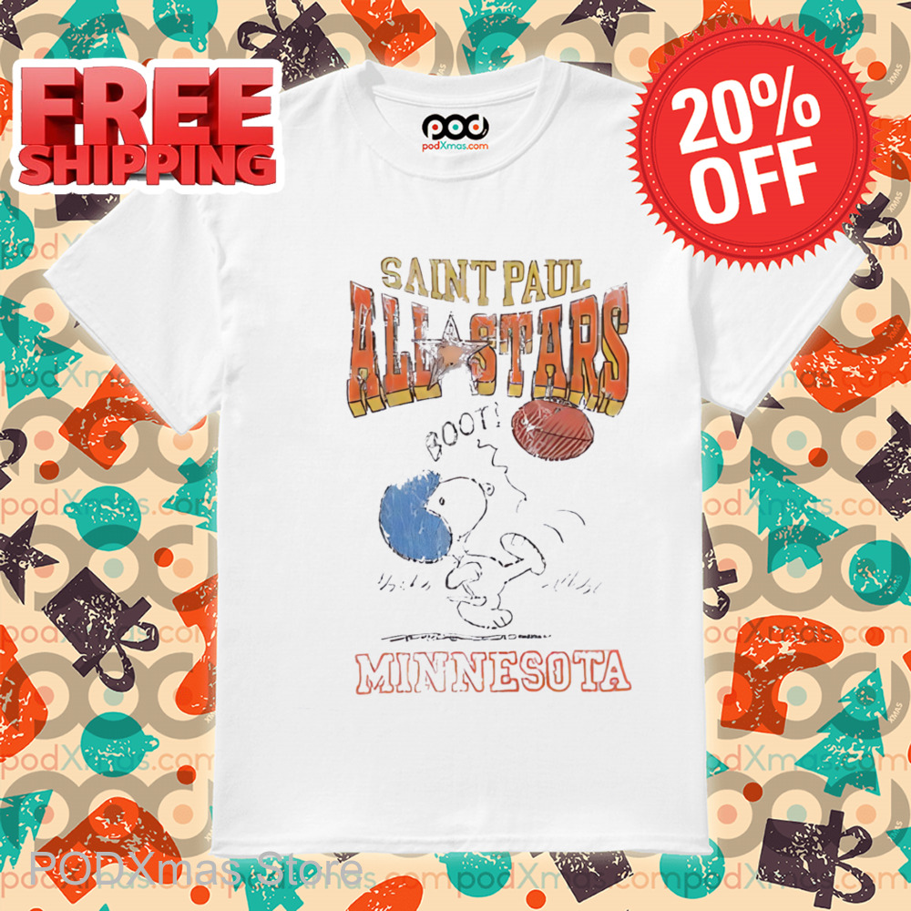 Snoopy All Stars Minnesota Shirt
