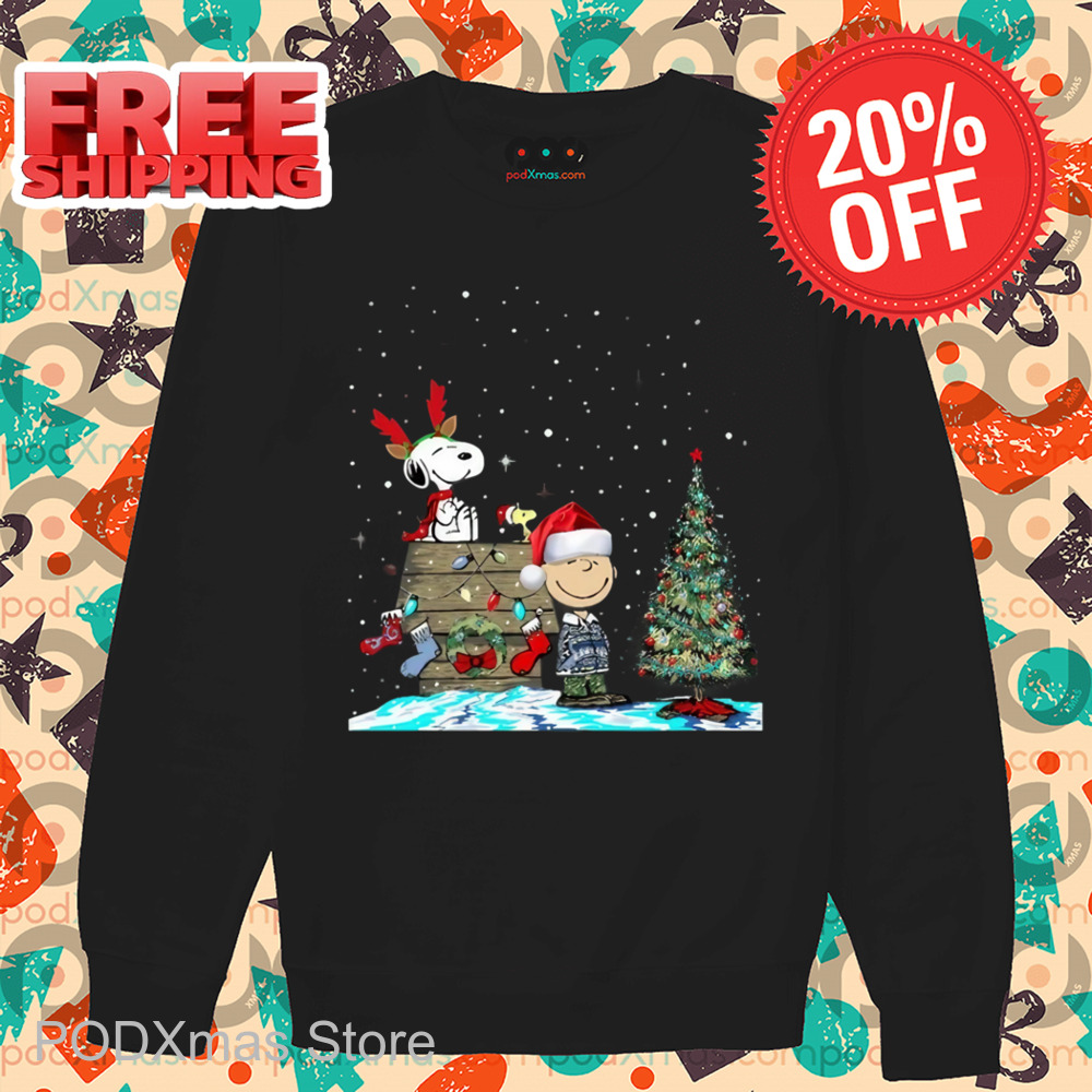 Snoopy Charlie Brown's Chill Merry Christmas 2024 Shirt