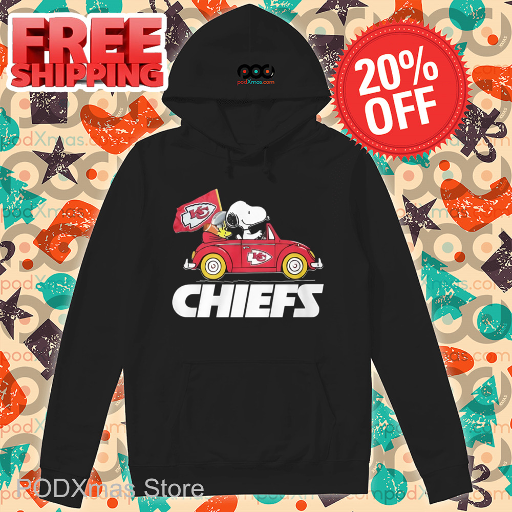 Snoopy Driver Kansas City Chiefs Flag Shirt
