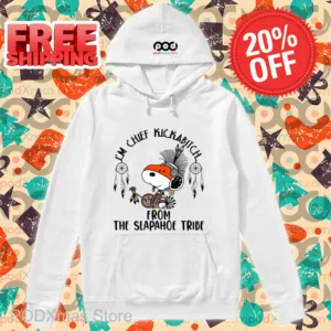 Snoopy Native I'm Chief Kickabitch From The Slapahoe Tribe Shirt