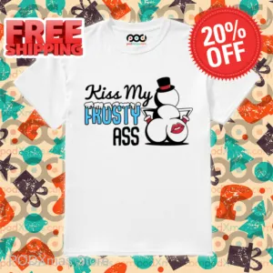 Snowman Kiss My Frosty Ass Shirt