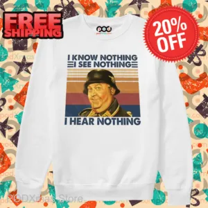 Soldier I Know Nothing I See Nothing I Hear Nothing Retro 2024 Shirt