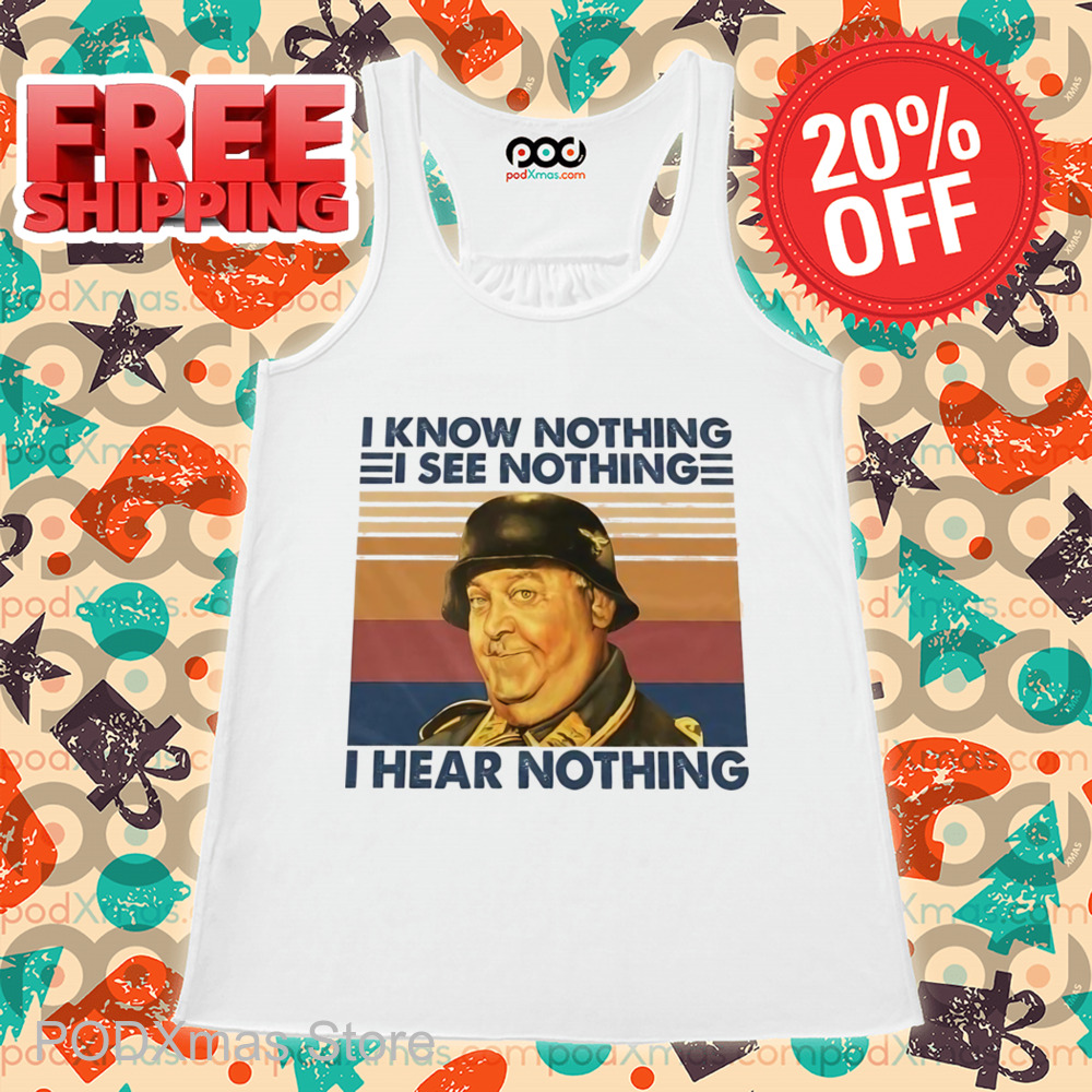 Soldier I Know Nothing I See Nothing I Hear Nothing Retro 2024 Shirt