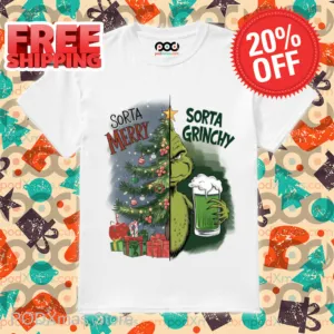 Sorta Merry Sorta Grinchy Christmas 2024 Shirt