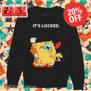 Spongebob Air Kiss It's Locked Shirt