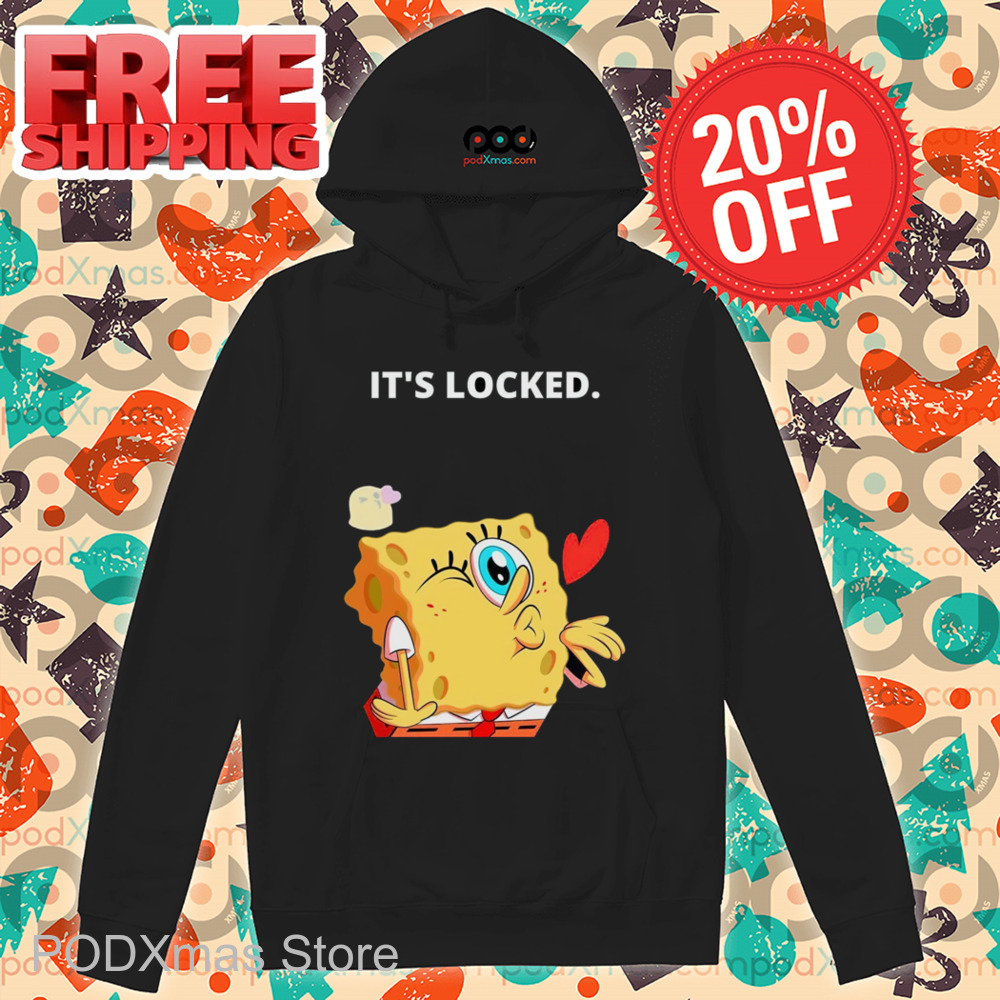 Spongebob Air Kiss It's Locked Shirt