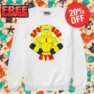 Spongebob Gym Muscle 2024 Shirt