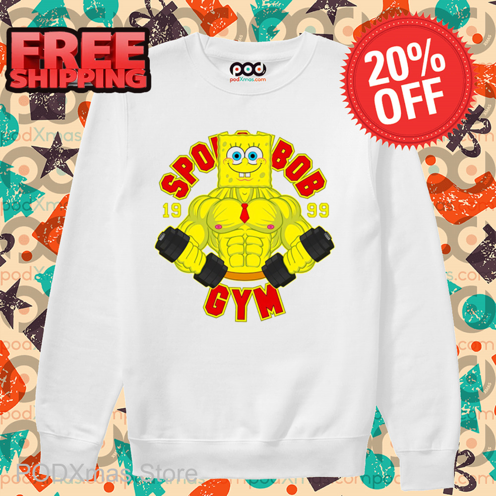 Spongebob Gym Muscle 2024 Shirt