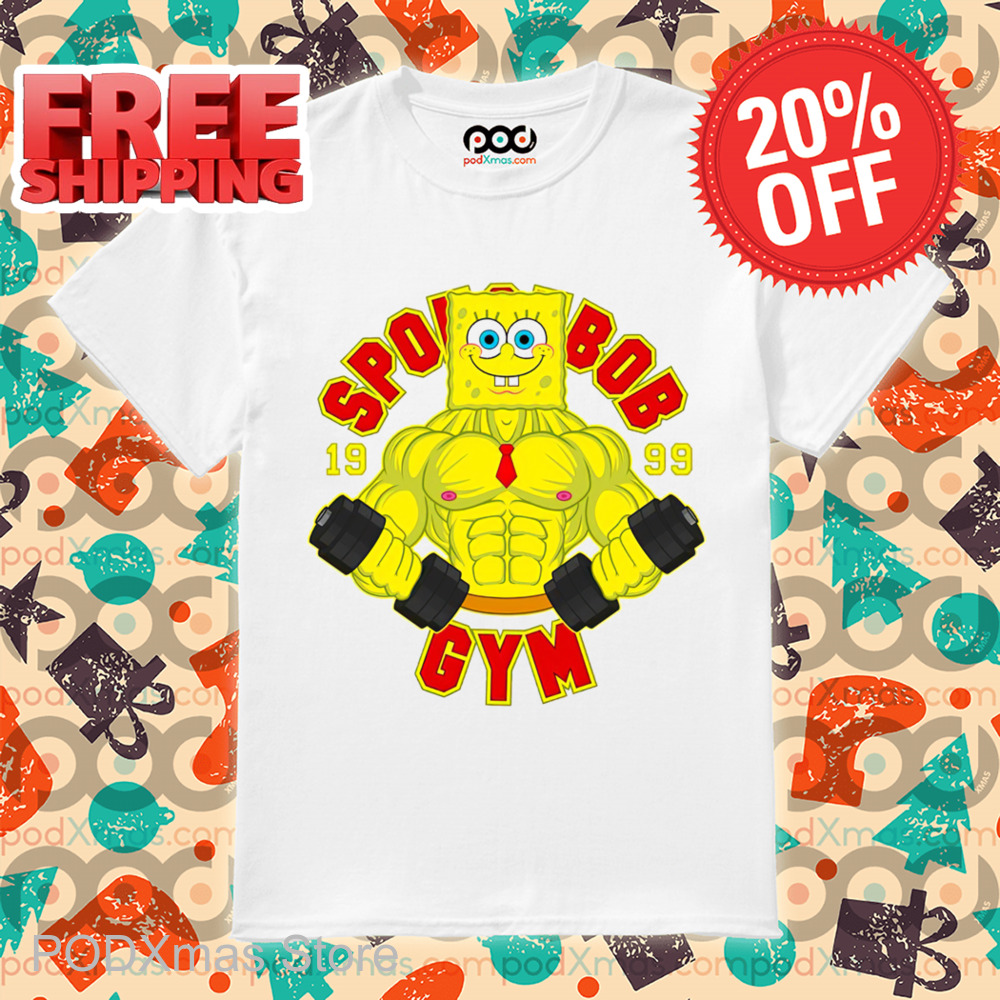 Spongebob Gym Muscle 2024 Shirt