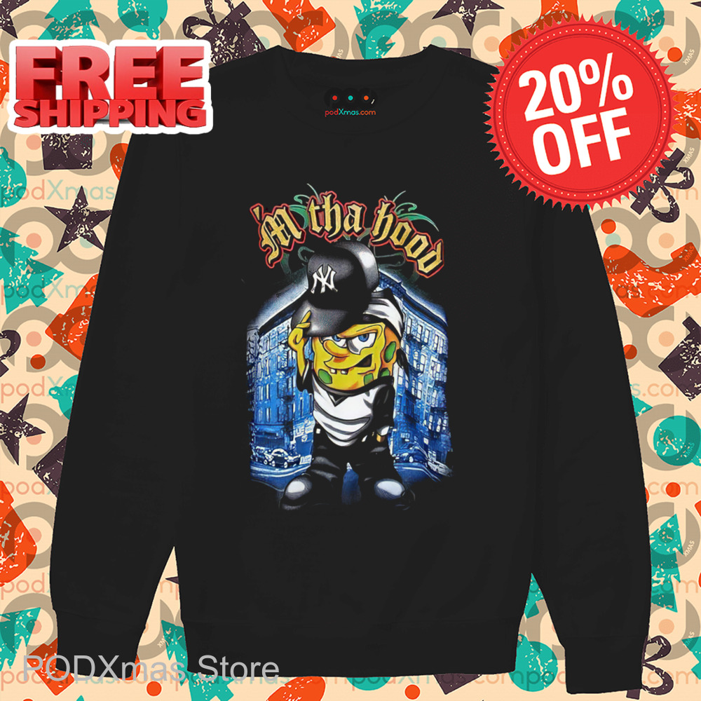 Spongebob In The Hood Gangster Street Shirt
