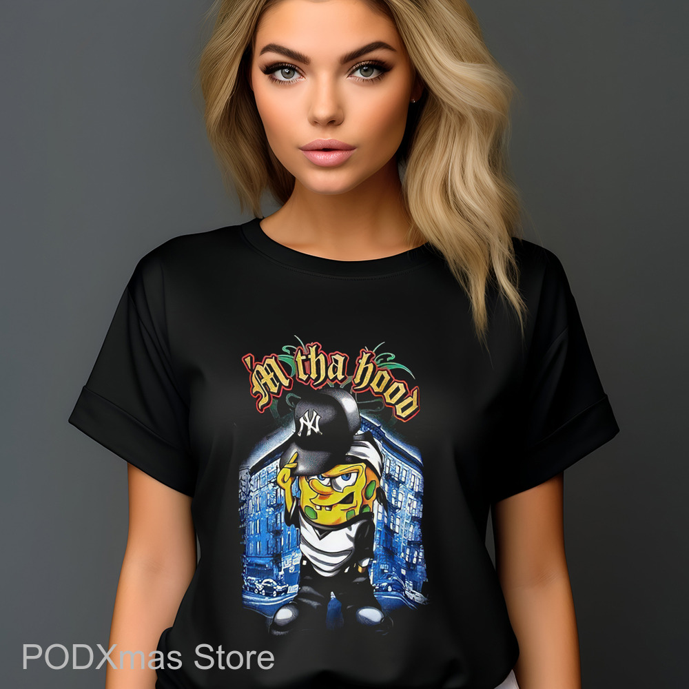 Spongebob In The Hood Gangster Street Shirt