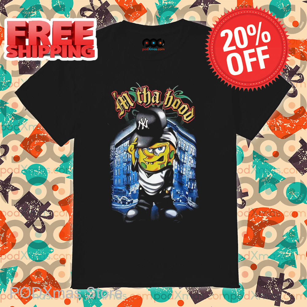 Spongebob In The Hood Gangster Street Shirt
