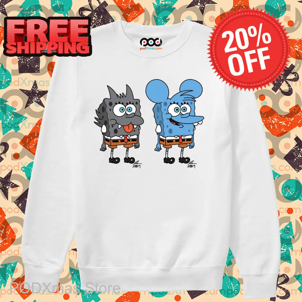 Spongebob Wolf Mouse 2024 Shirt