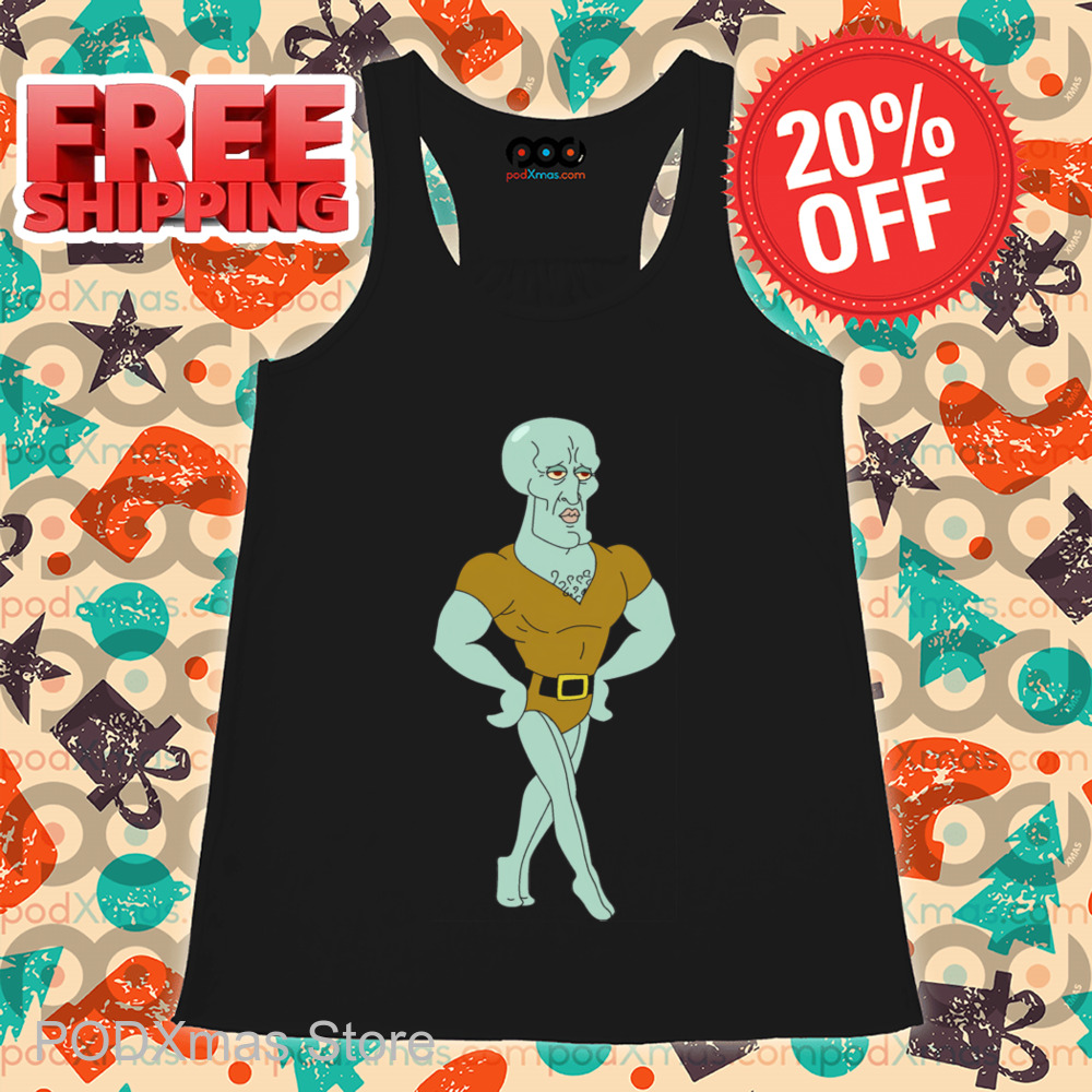 Squidward Chad Meme 2024 Spongebob Shirt
