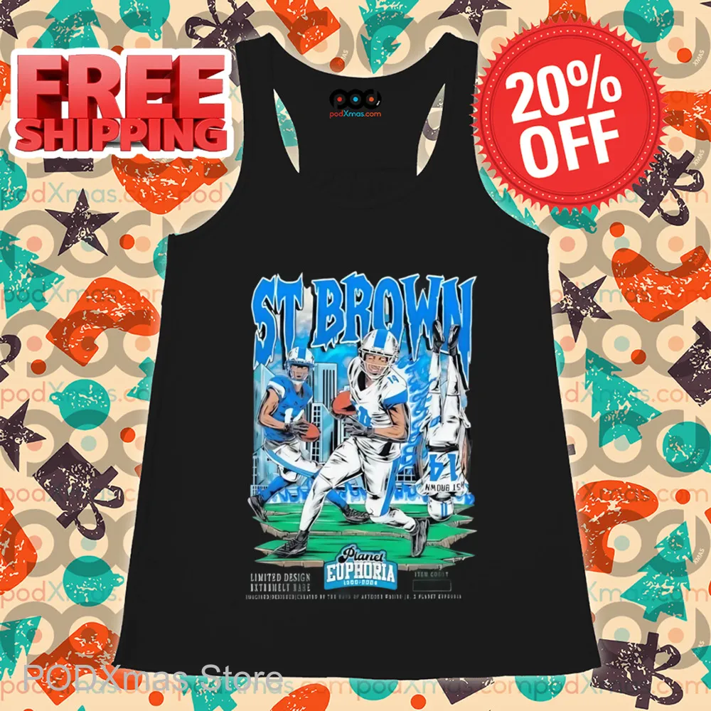 St Brown Planet Euphoria Shirt