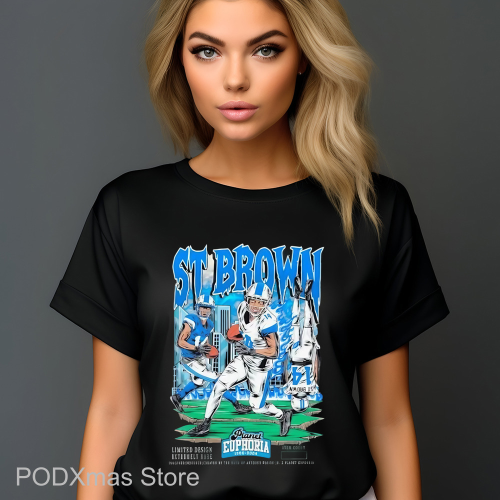 St Brown Planet Euphoria Shirt