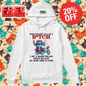 Stitch When Someone Calls Me A Bitch Shirt