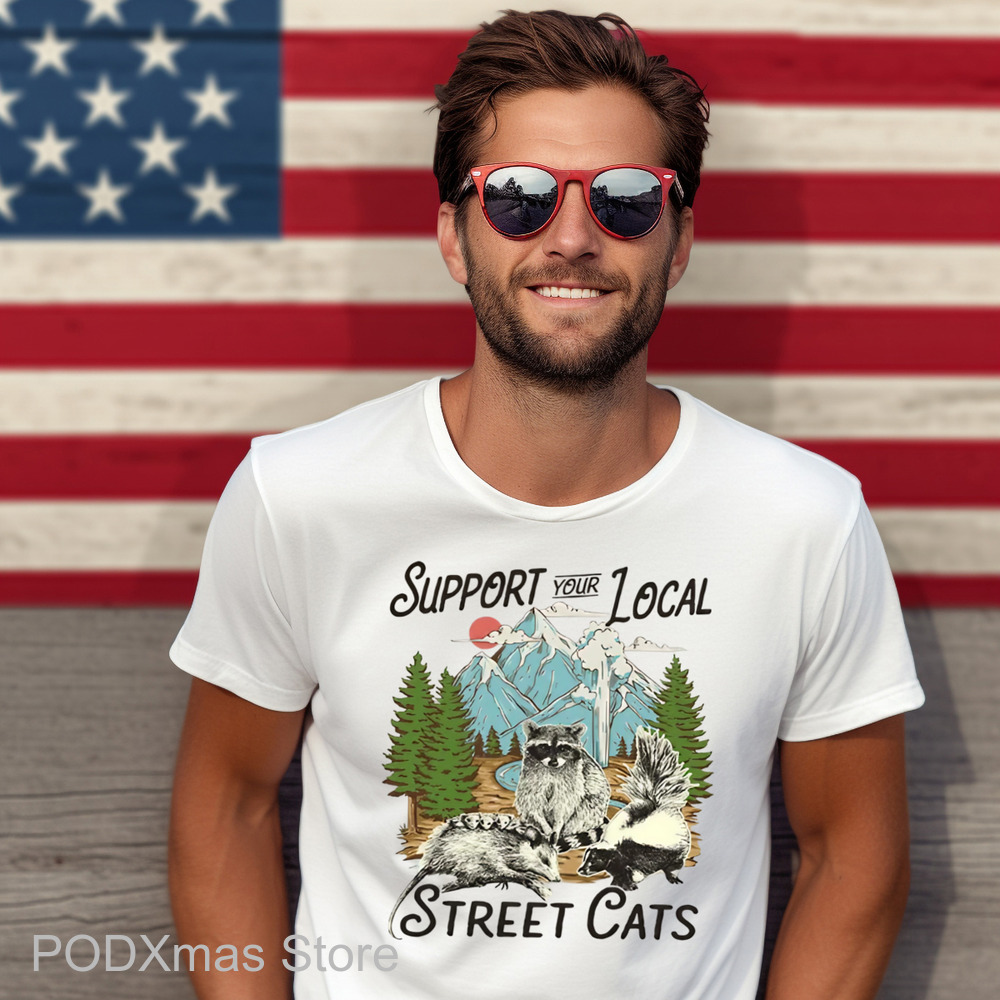 Support Your Local Street Cats Shirt
