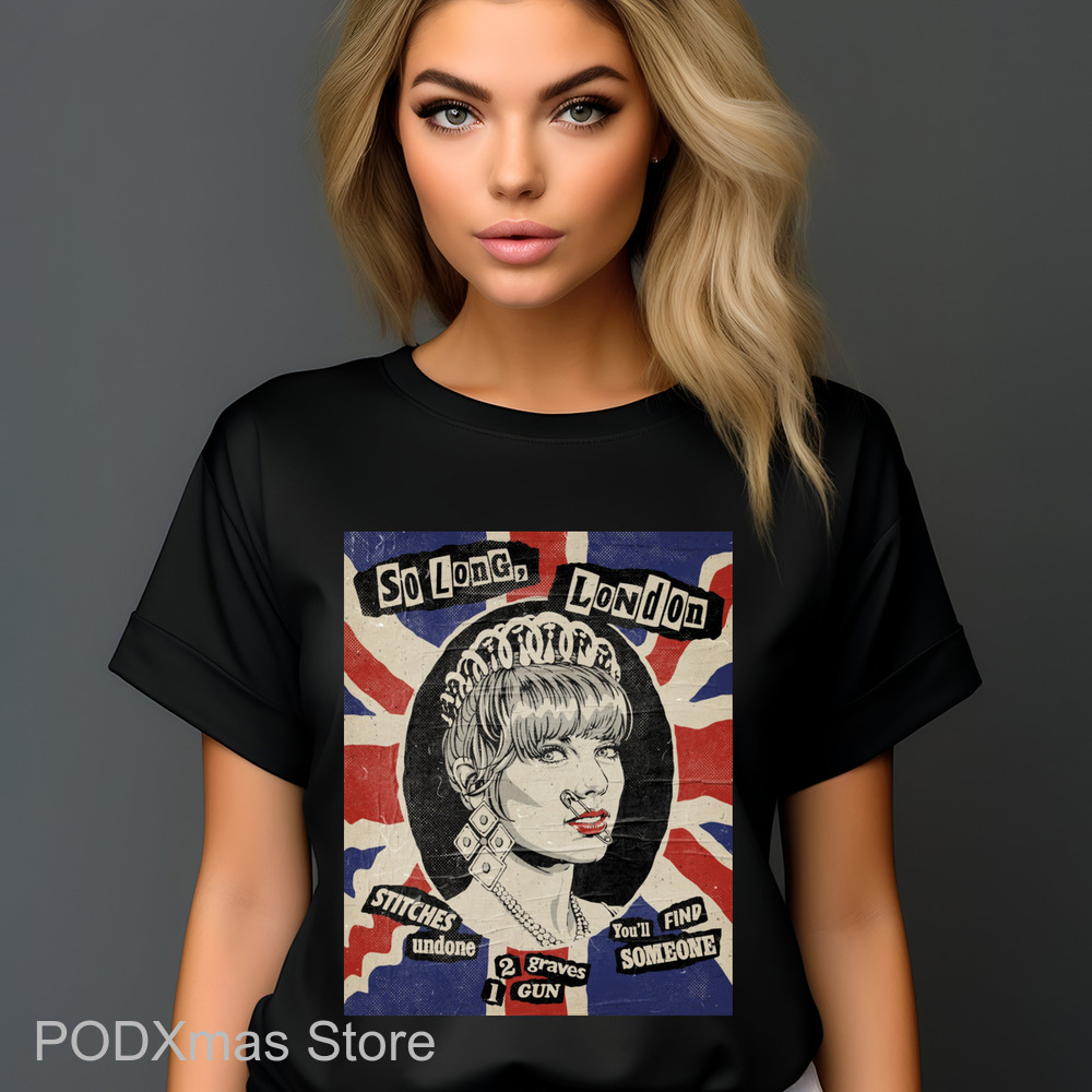 Taylor So Long London Stitches Undone You'll Find Someone Shirt