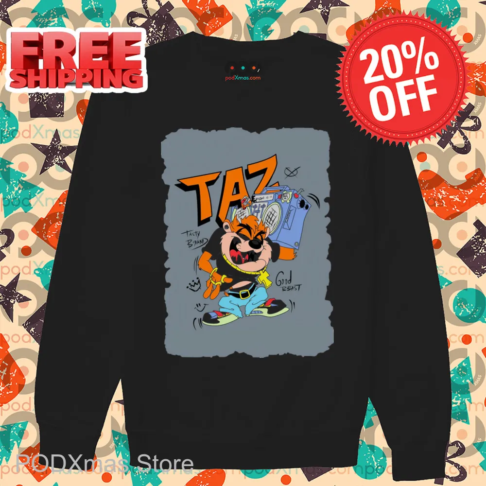 Taz Brain Loudspeaker Good Beast Looney Tunes 2024 Shirt