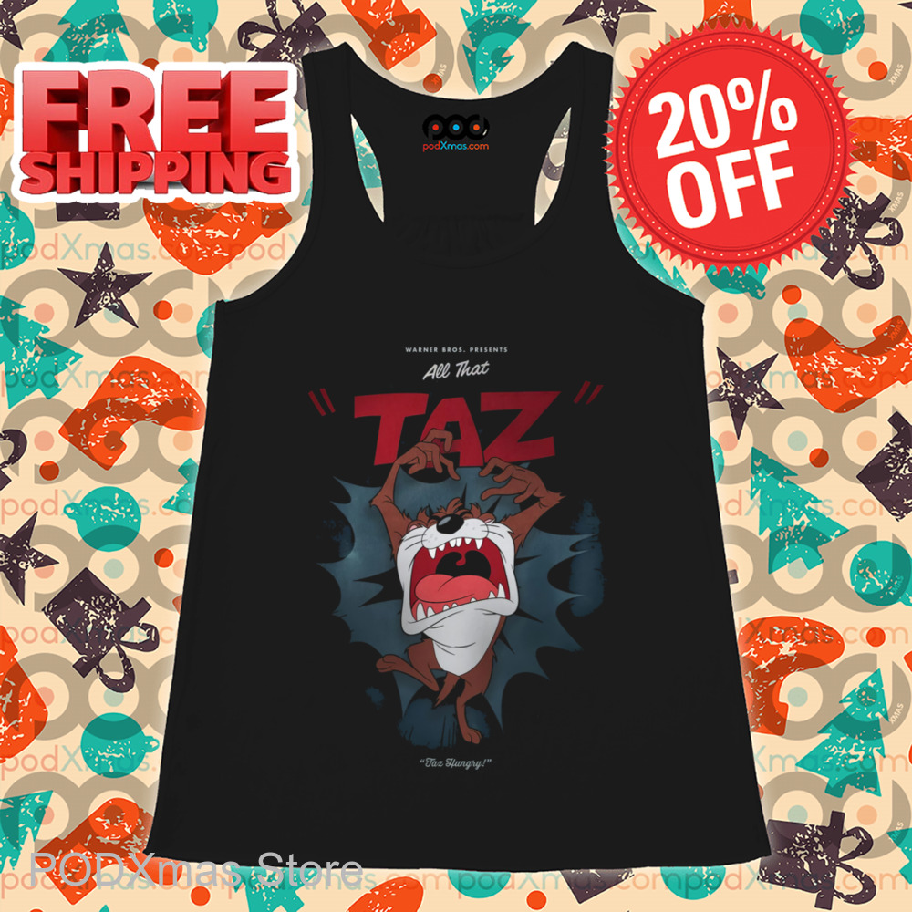 Taz Hungry All That Taz Looney Tunes Shirt