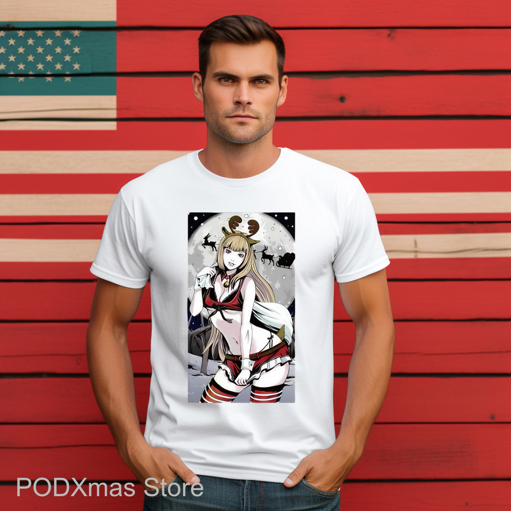 Tekken Santa Girl Sexy Christmas 2024 Shirt
