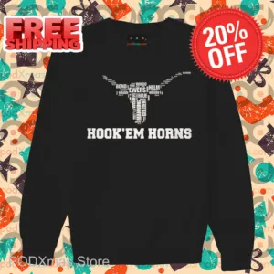 Texas Longhorn Hook Em Horns Shirt