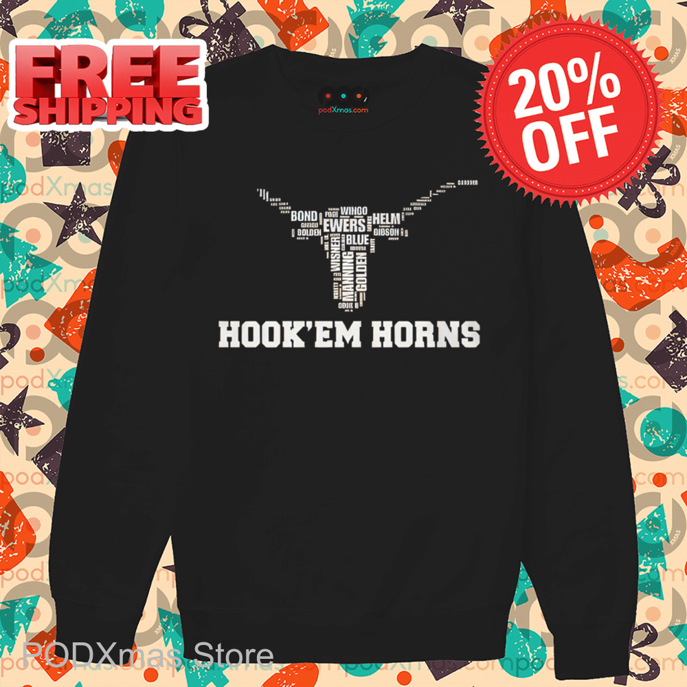Texas Longhorn Hook Em Horns Shirt