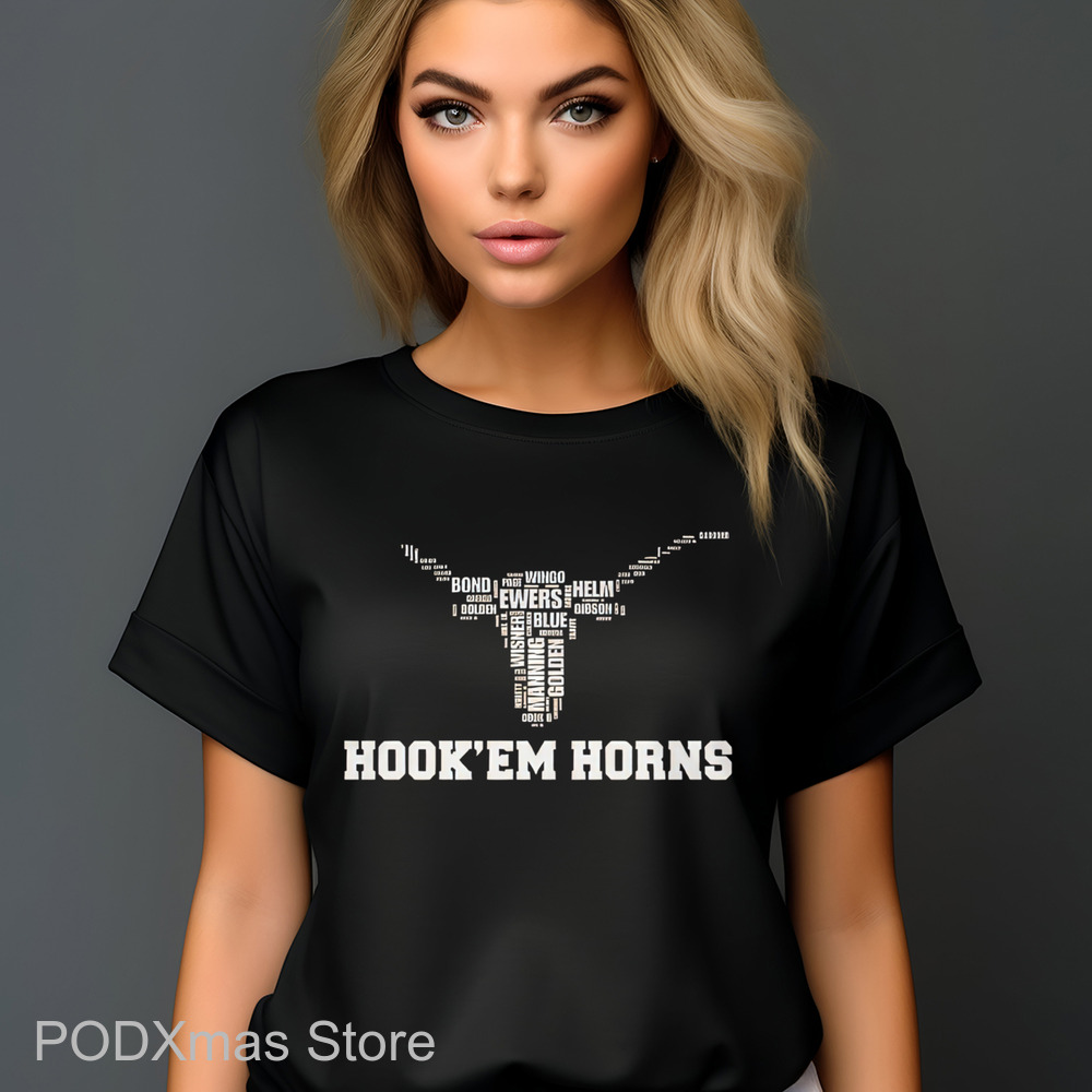 Texas Longhorn Hook Em Horns Shirt