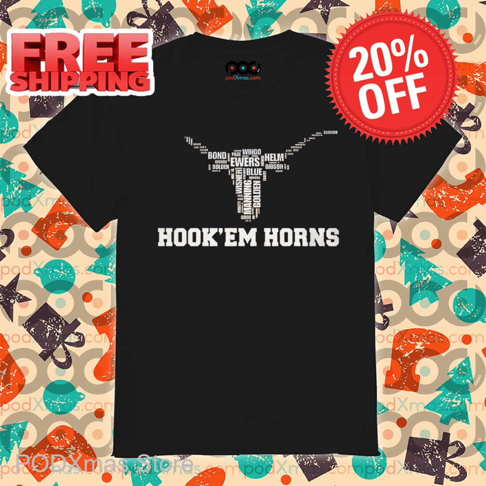 Texas Longhorn Hook Em Horns Shirt