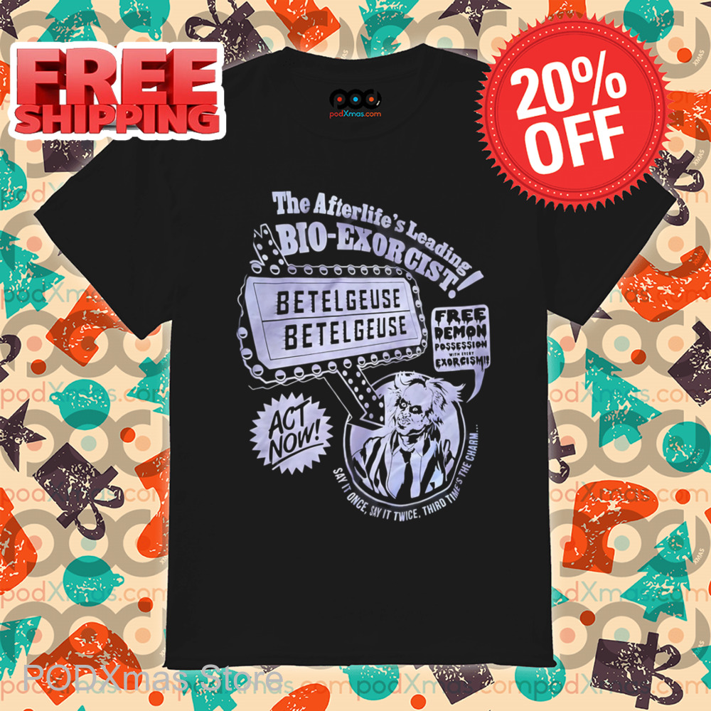 The Afterlife's Leading Bio-Exorcist Betelgeuse Shirt