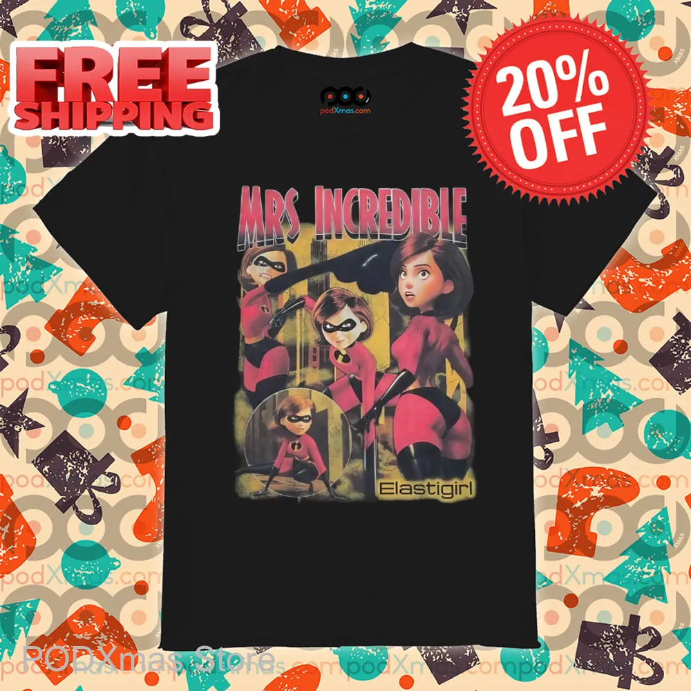The Incredibles Elastigirl Mrs Incredible Vintage Shirt