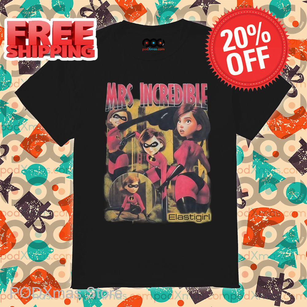 The Incredibles Elastigirl Mrs Incredible Vintage Shirt