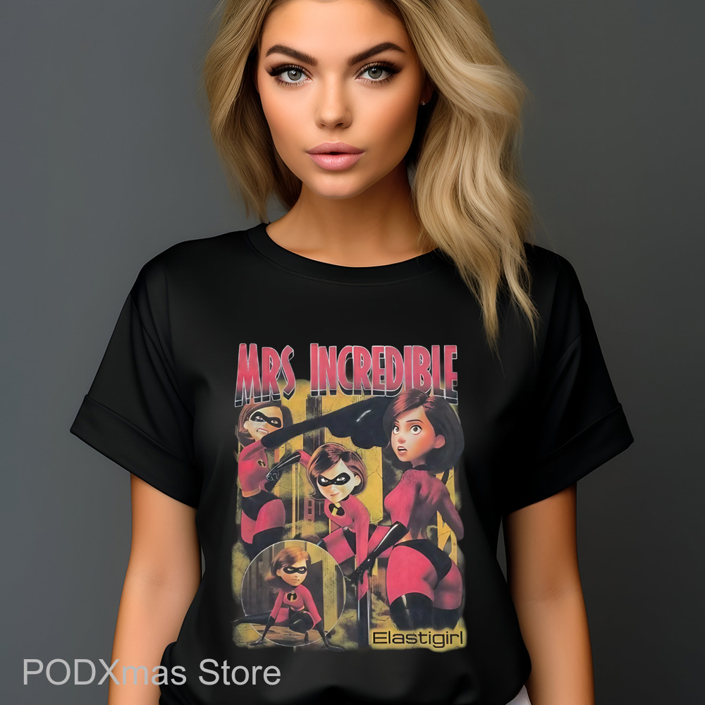The Incredibles Elastigirl Mrs Incredible Vintage Shirt
