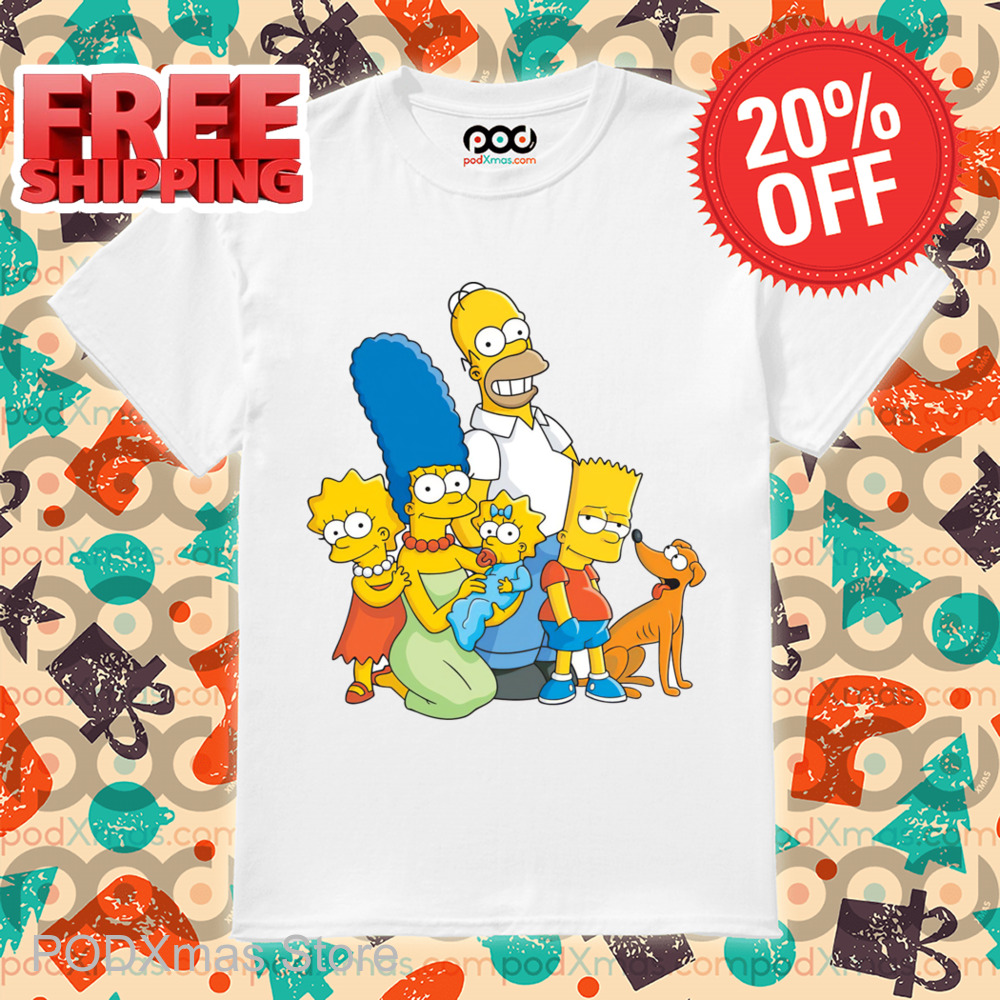 The Simpson Family Christmas 2024 Shirt