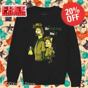 The Simpsons Breaking Ned Shirt