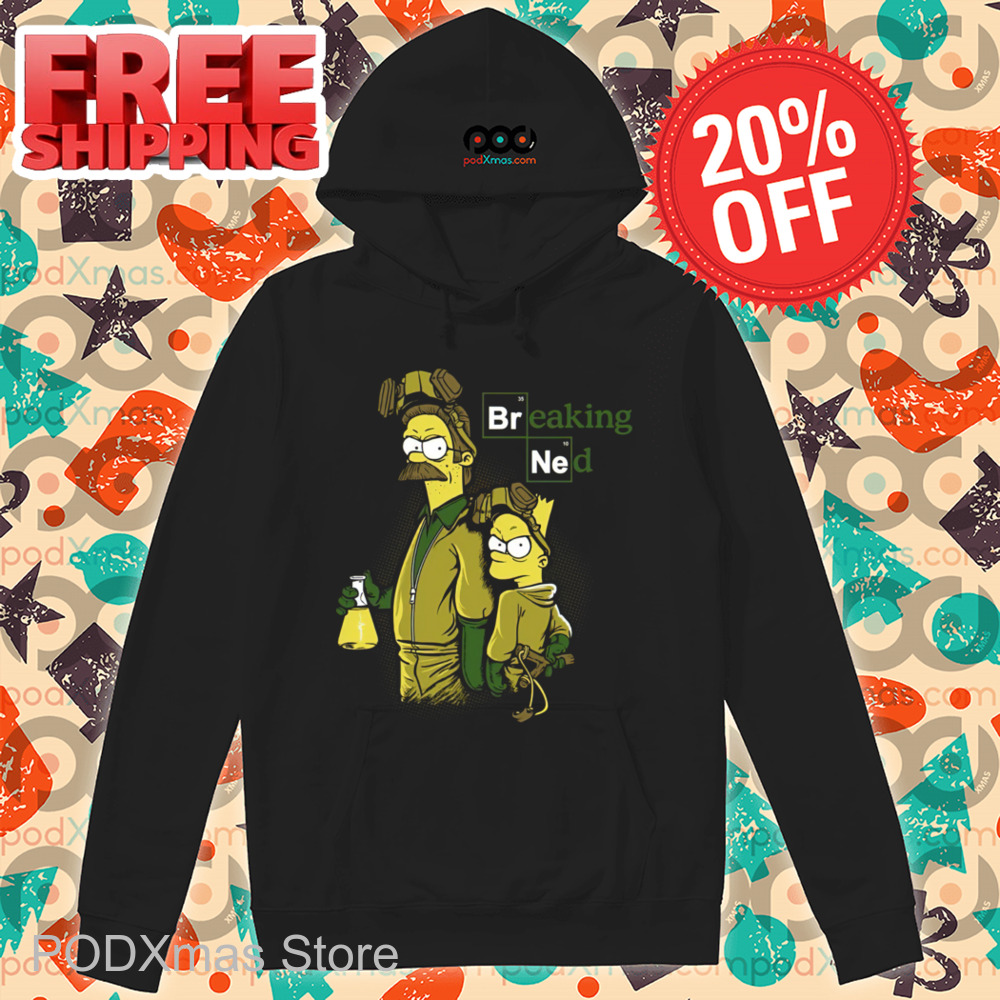 The Simpsons Breaking Ned Shirt