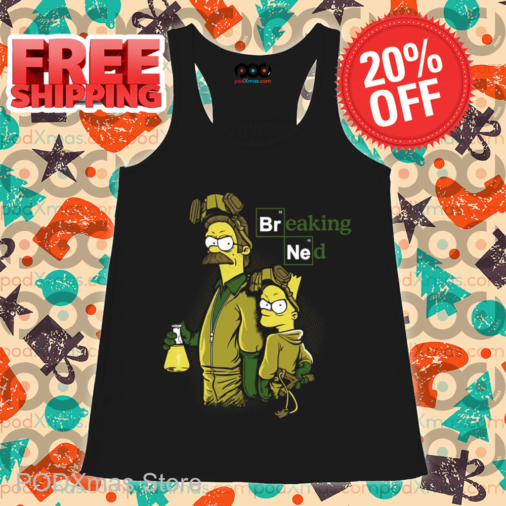 The Simpsons Breaking Ned Shirt