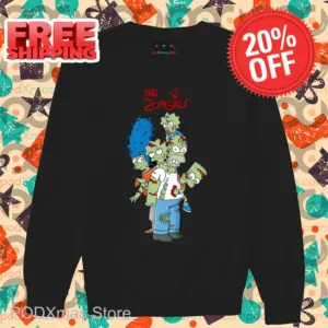 The Simpsons Family The Zombies 2024 Shirt